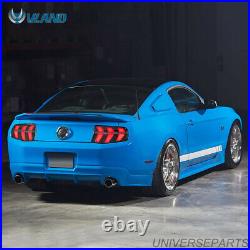 VLAND 7-Modes LED Tail Lights Sequential Amber Signal For 2010-2012 Ford Mustang