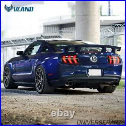 VLAND 7-Modes LED Tail Lights Sequential Amber Signal For 2010-2012 Ford Mustang