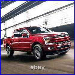 VLAND Black Headlights+Clear Tail lights For Ford F-150 2018-20 LED Lampa 2pair