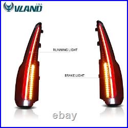 VLAND Fits For 2015-2020 GMC Yukon Tail Lights LED Brake Cadillac Escalade Style