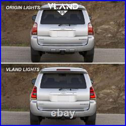 VLAND For 2003-2009 Toyota 4Runner Full LED Rear Tail Lights Assembly with Dynamic