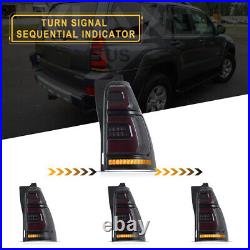 VLAND For 2003-2009 Toyota 4Runner Full LED Rear Tail Lights Assembly with Dynamic