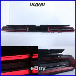 VLAND For Dodge Challenger 2008-2014 LED Headlights&LED Tail Lights Red Assmbly