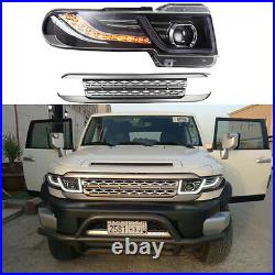 VLAND For Toyota FJ Cruiser 2007-2015 LED Headlights and Taillights with Grille