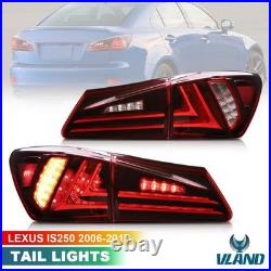 VLAND Full LED Headlights&LED Tail Lights For 2006-2013 Lexus IS 250 350 ISF