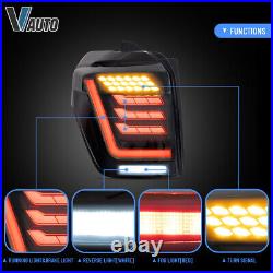 VLAND Full LED Tail Lights For 14-22 Toyota 4Runner Smoke Lens Rear Lights A Set