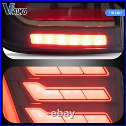 VLAND Full LED Tail Lights For 14-22 Toyota 4Runner Smoke Lens Rear Lights A Set