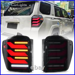 VLAND Full LED Tail Lights For Toyota 4Runner 2010-2023 WithSequential Turn Signal