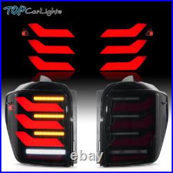 VLAND Full LED Tail Lights For Toyota 4Runner 2010-2023 WithSequential Turn Signal
