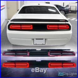 VLAND LED Tail Light Lamp For 2008-2014 Dodge Challenger with Sequential Indicator