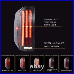 VLAND LED Tail Lights Brake Lamps Pair For 2014-2021 Toyota Tundra withSequential VLAND LED Tail Lights Brake Lamps Pair For 2014-2021 Toyota Tundra withSequential