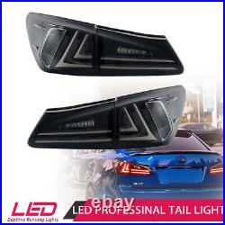 VLAND LED Tail Lights Fit For Lexus IS250 IS350 ISF Base Sedan 4-Door 2006-2013