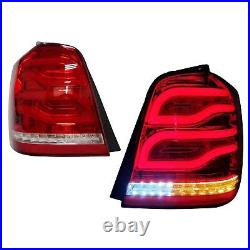 VLAND LED Tail Lights For 2001-2007 Toyota Highlander 1st Gen(XU20) Rear Lamps