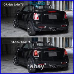 VLAND LED Tail Lights For 2007-2015 Mini Cooper R56 R57 R58 R59 Rear Lamps