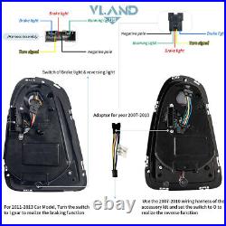VLAND LED Tail Lights For 2007-2015 Mini Cooper R56 R57 R58 R59 Rear Lamps