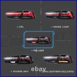 VLAND LED Tail Lights For 2008-2017 Mitsubishi Lancer & EVO X with Startup Dynamic