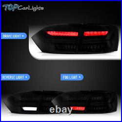 VLAND LED Tail Lights For 2011-2014 Volkswagen VW Jetta withSequential Turn Signal