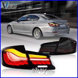 VLAND LED Tail Lights For 2011-2017 BMW 5 Series F10 F18 Smoke Lens Sequential