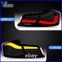 VLAND LED Tail Lights For 2011-2017 BMW 5 Series F10 F18 Smoke Lens Sequential