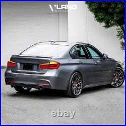 VLAND LED Tail Lights For 2012-2018 BMW 3Series F30 F35 F80 RED Rear Sequential