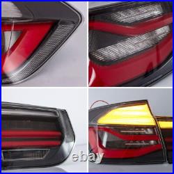 VLAND LED Tail Lights For 2012-2018 BMW F30 F35 F80 M3 LCI Style Clear Rear Lamp