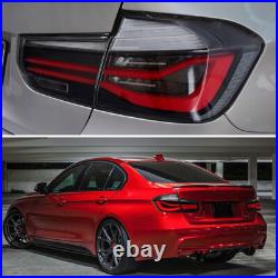 VLAND LED Tail Lights For 2012-2018 BMW F30 F35 F80 M3 LCI Style Clear Rear Lamp