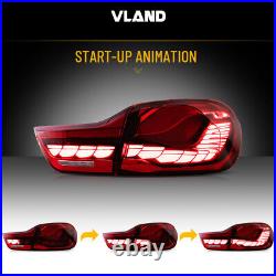 VLAND LED Tail Lights For 2014-2020 BMW 4-Series M4 F32 F33 F36 F82 F83 GTS Set