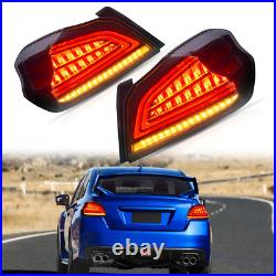VLAND LED Tail Lights For 2015-2021 Subaru WRX & WRX STI Plug & Play Rear Lamps