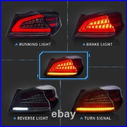 VLAND LED Tail Lights For 2015-2021 Subaru WRX & WRX STI Plug & Play Rear Lamps