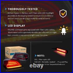 VLAND LED Tail Lights For 2015-2021 Subaru WRX & WRX STI Plug & Play Rear Lamps