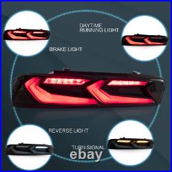 VLAND LED Tail Lights For 2016-2018 Chevy Camaro Rear Brake T WithSequential Turn