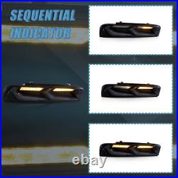 VLAND LED Tail Lights For 2016-2018 Chevy Camaro Rear Brake T WithSequential Turn