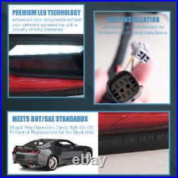 VLAND LED Tail Lights For 2016-2018 Chevy Camaro Rear Brake T WithSequential Turn