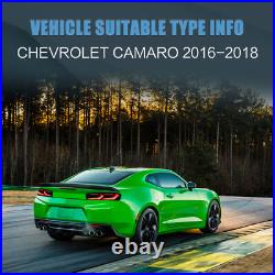 VLAND LED Tail Lights For 2016-2018 Chevy Camaro Rear Brake T WithSequential Turn