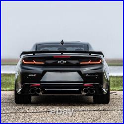 VLAND LED Tail Lights For Chevy Camaro 2016-2018 DRL FULL Smoked Rear Lights
