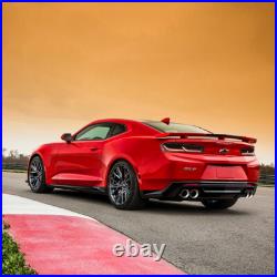 VLAND LED Tail Lights For Chevy Camaro 2016-2018 DRL FULL Smoked Rear Lights