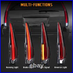 VLAND LED Tail Lights For GMC Yukon Chevrolet Tahoe Suburban 2007-2014 Rear Lamp