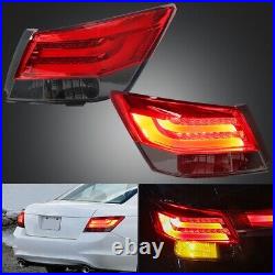 VLAND LED Tail Lights For Honda Accord EX EX-L Sedan 2008-2012 Brake Rear Lamps