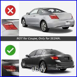 VLAND LED Tail Lights For Honda Accord EX EX-L Sedan 2008-2012 Brake Rear Lamps