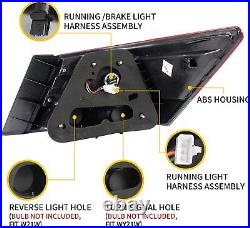 VLAND LED Tail Lights For Honda Accord EX EX-L Sedan 2008-2012 Brake Rear Lamps