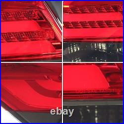 VLAND LED Tail Lights For Honda Accord EX EX-L Sedan 2008-2012 Brake Rear Lamps