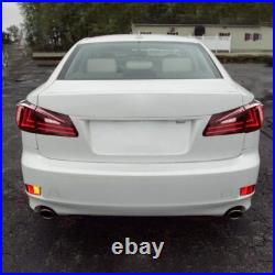 VLAND LED Tail Lights For Lexus IS250 IS350 ISF 2006-2013 Red Rear Lamps Pair US