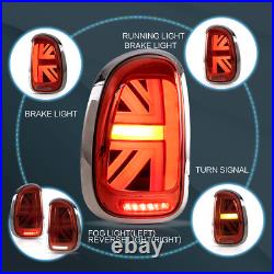 VLAND LED Tail Lights For Mini Cooper Countryman R60 2010-16 withStartup Animation