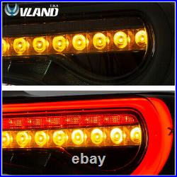 VLAND LED Tail Lights For Toyota 86 & Subaru BRZ & Scion FR-S Smoked Rear Lights