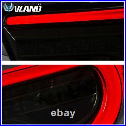 VLAND LED Tail Lights For Toyota 86 & Subaru BRZ & Scion FR-S Smoked Rear Lights