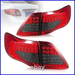 VLAND LED Tail Lights For Toyota Corolla 2008-2011 Rear Brake Lamps Assembly Set