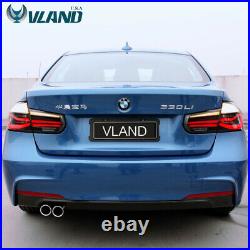 VLAND LED Tail Lights Smoked Fits For BMW 3 Series F30 2012-2015 LED Sequential