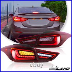 VLAND LED Tail Lights withSequential Indicator For 2011-2016 Hyundai Elantra Sedan