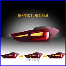 VLAND LED Tail Lights withSequential Indicator For 2011-2016 Hyundai Elantra Sedan