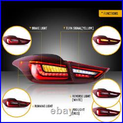 VLAND LED Tail Lights withSequential Indicator For 2011-2016 Hyundai Elantra Sedan